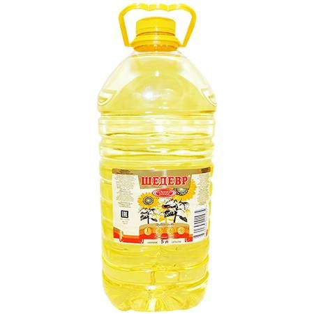 Масло Шедевр подсолнечное 5 л