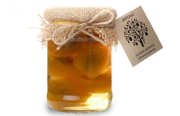 Варенье "Белый абрикос" 320 гр (Армения)